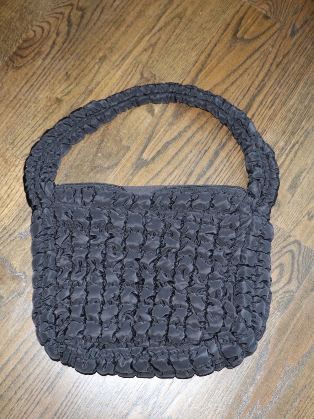 No Boundaries Oversized Quilted Puffer Style Easy Shoulder-Carry Hobo Bag